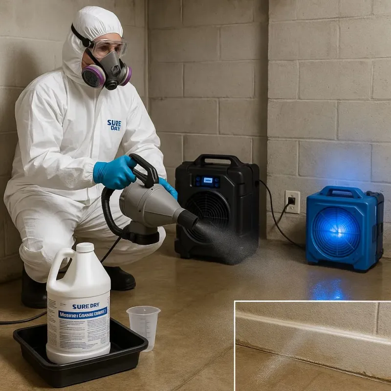 Sanitization and Odor Removal process in Flint City, AL